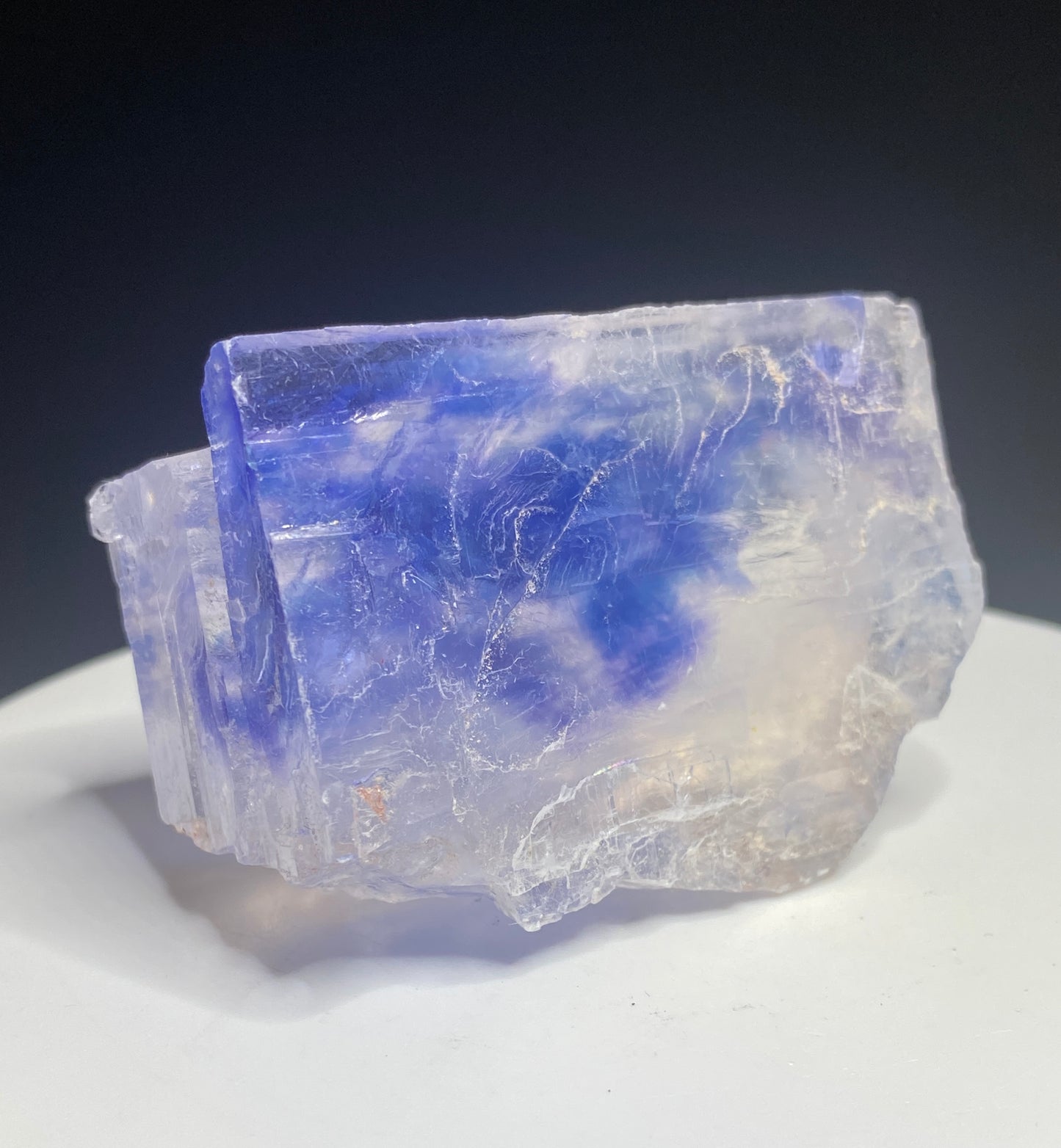 Blue Halite, Prairie Evaporite Formation, Saskatchewan, Canada