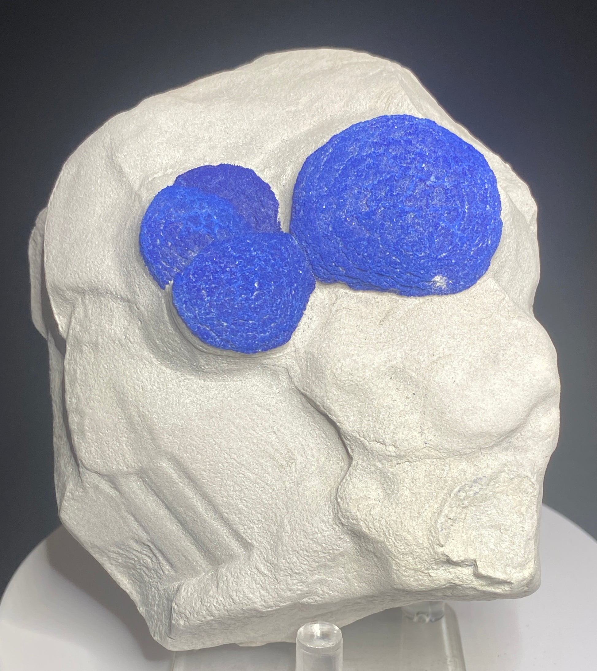 Azurite "Sun", Malbunka Copper Mine, Northern Territory, Australia