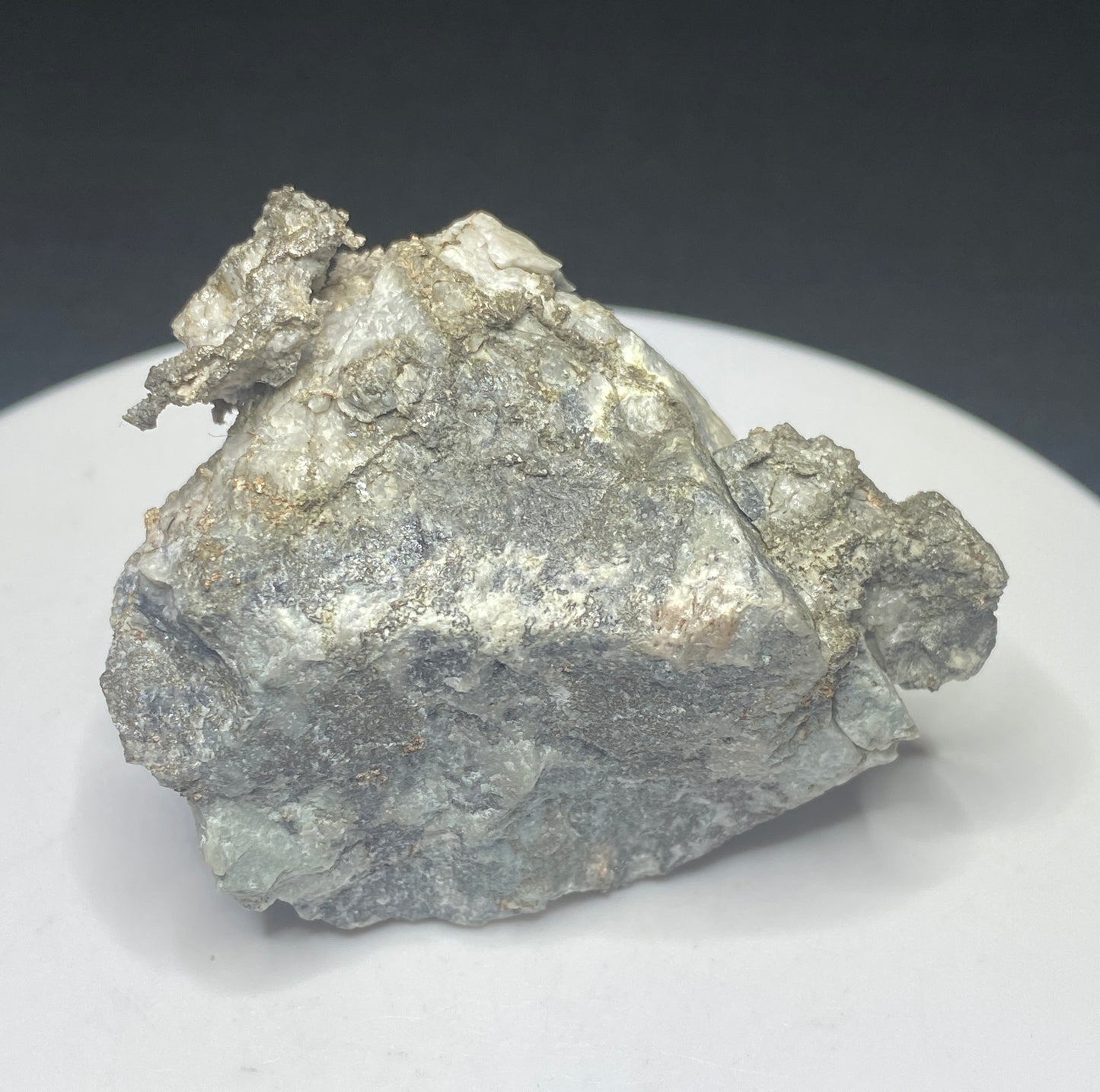 Silver in Calcite, Cobalt area, Ontario, Canada