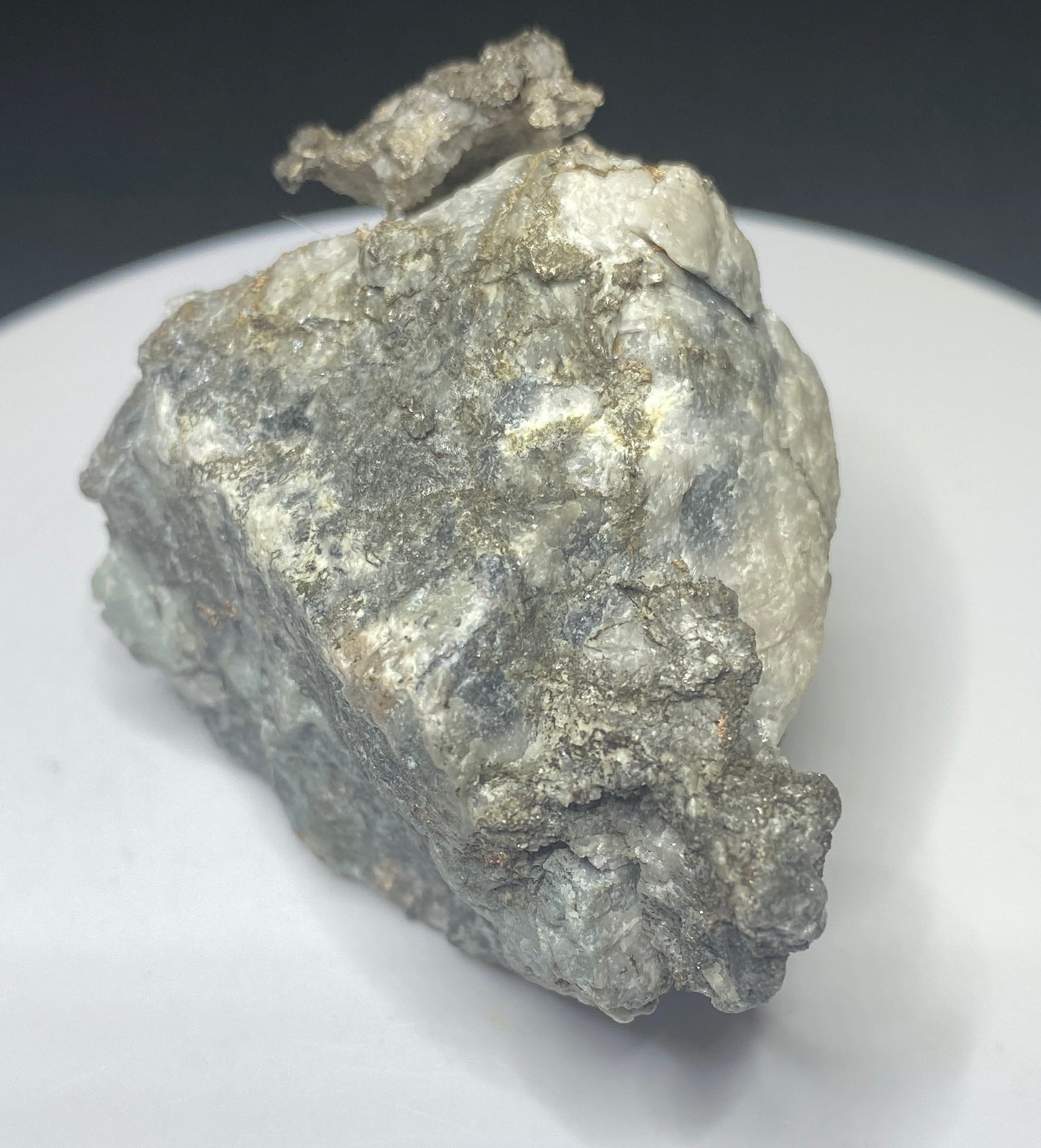 Silver in Calcite, Cobalt area, Ontario, Canada