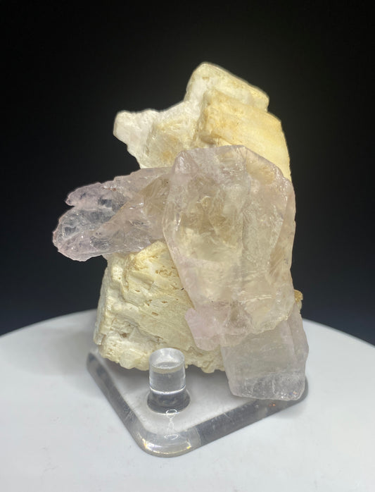 Rose Quartz (hollow crystal), Lavre da Ilha, Minas Gerais, Brazil
