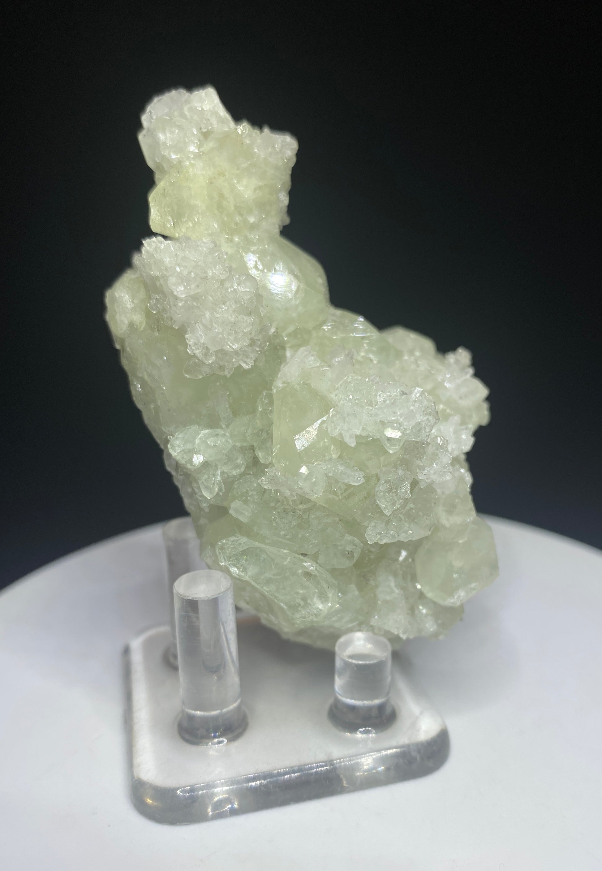 Datolite with Quartz, Charcas, San Luis Potosi, Mexico