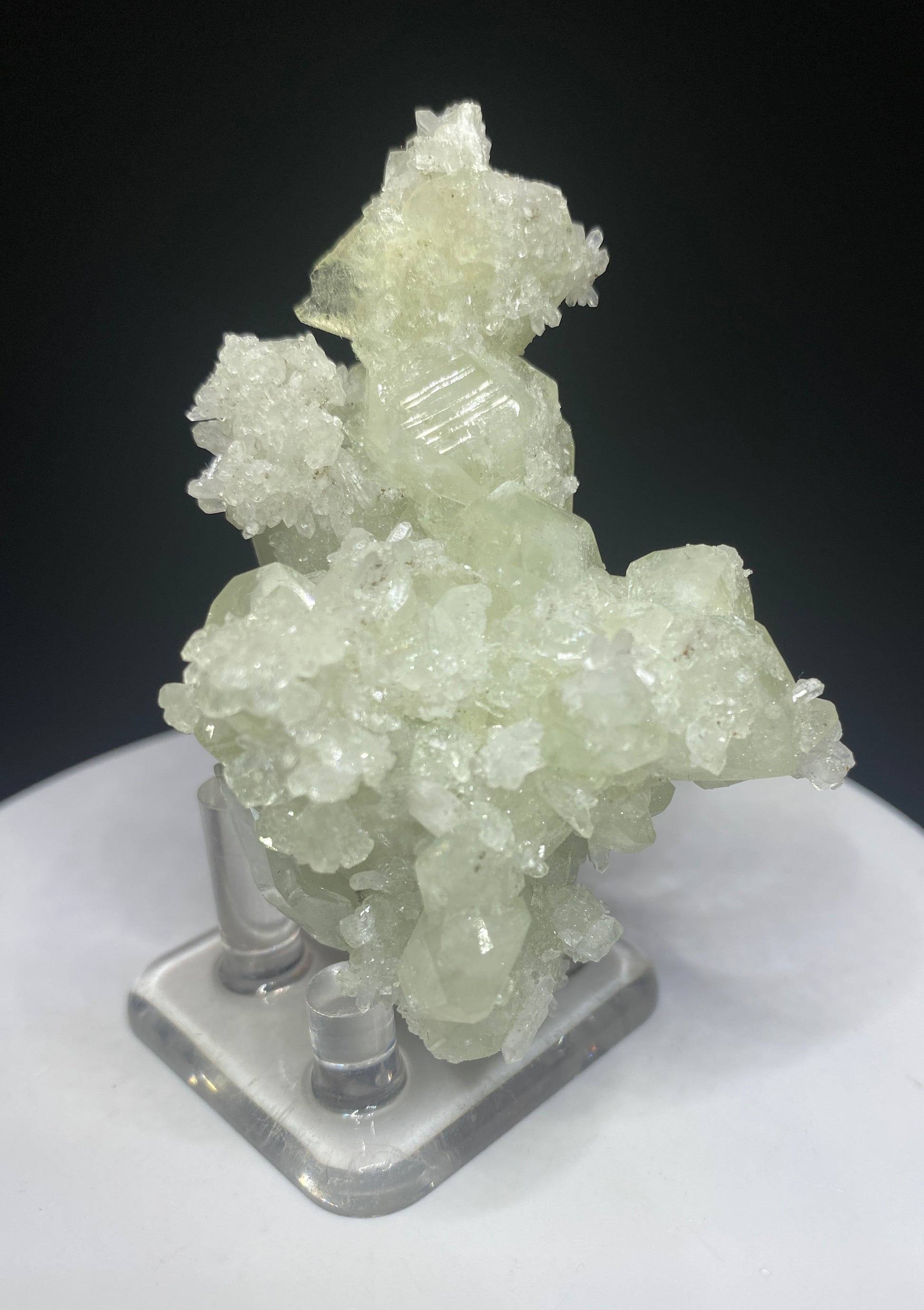 Datolite with Quartz, Charcas, San Luis Potosi, Mexico
