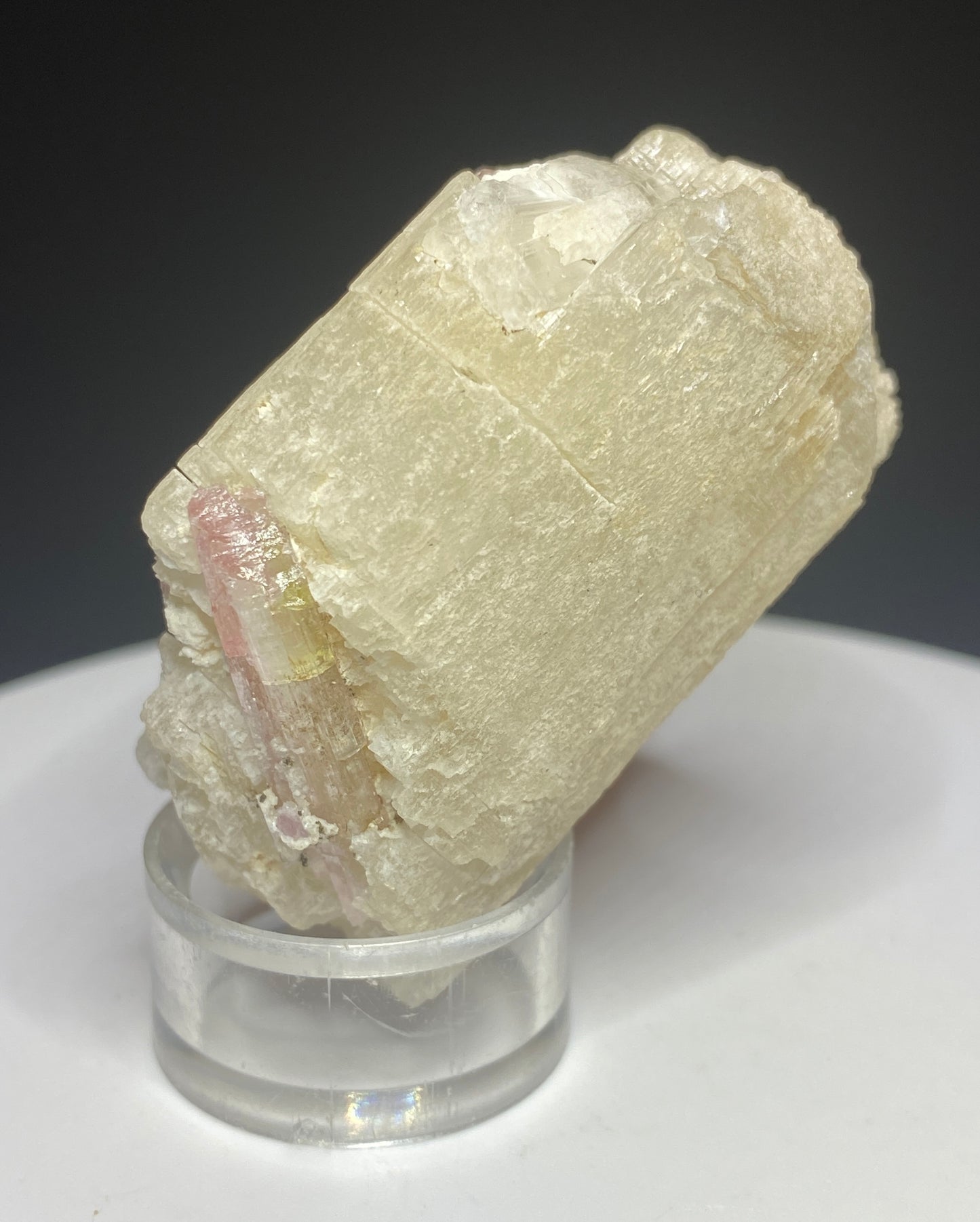 Beryllonite with Tourmaline (Elbaite), Paprok, Nuristan, Afghanistan