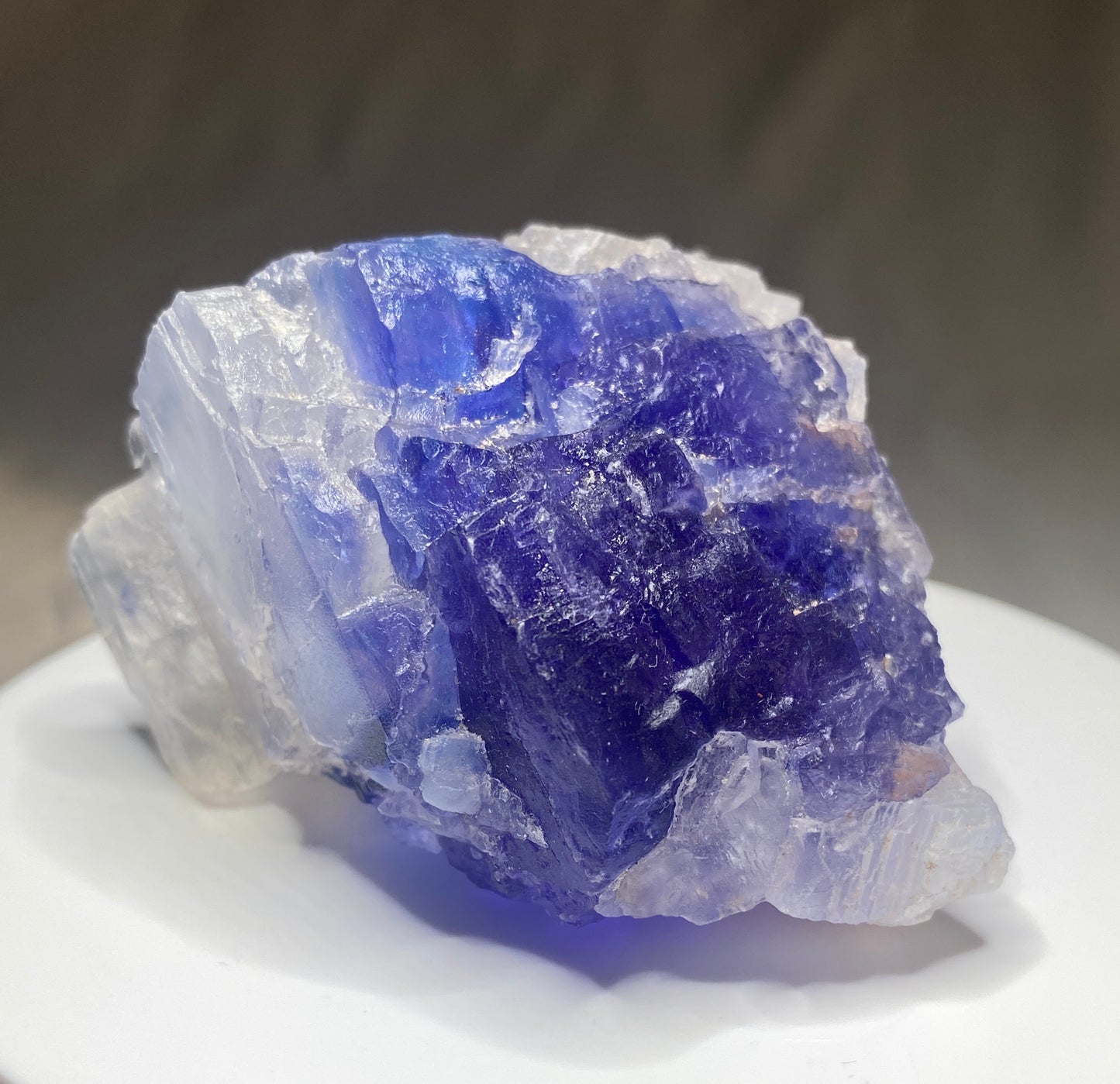 Purple Halite, Prairie Evaporite Formation, Saskatchewan, Canada