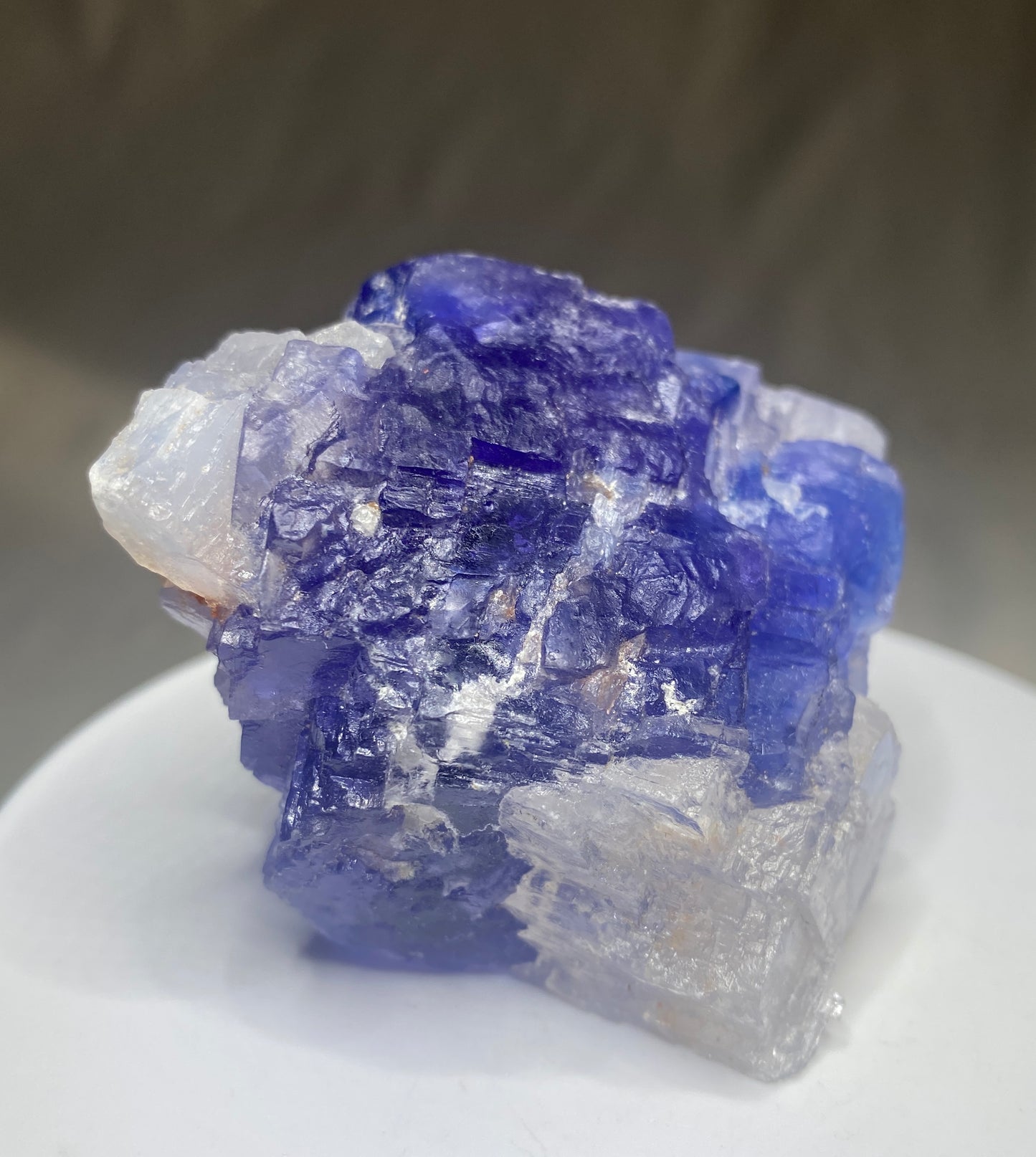 Purple Halite, Prairie Evaporite Formation, Saskatchewan, Canada