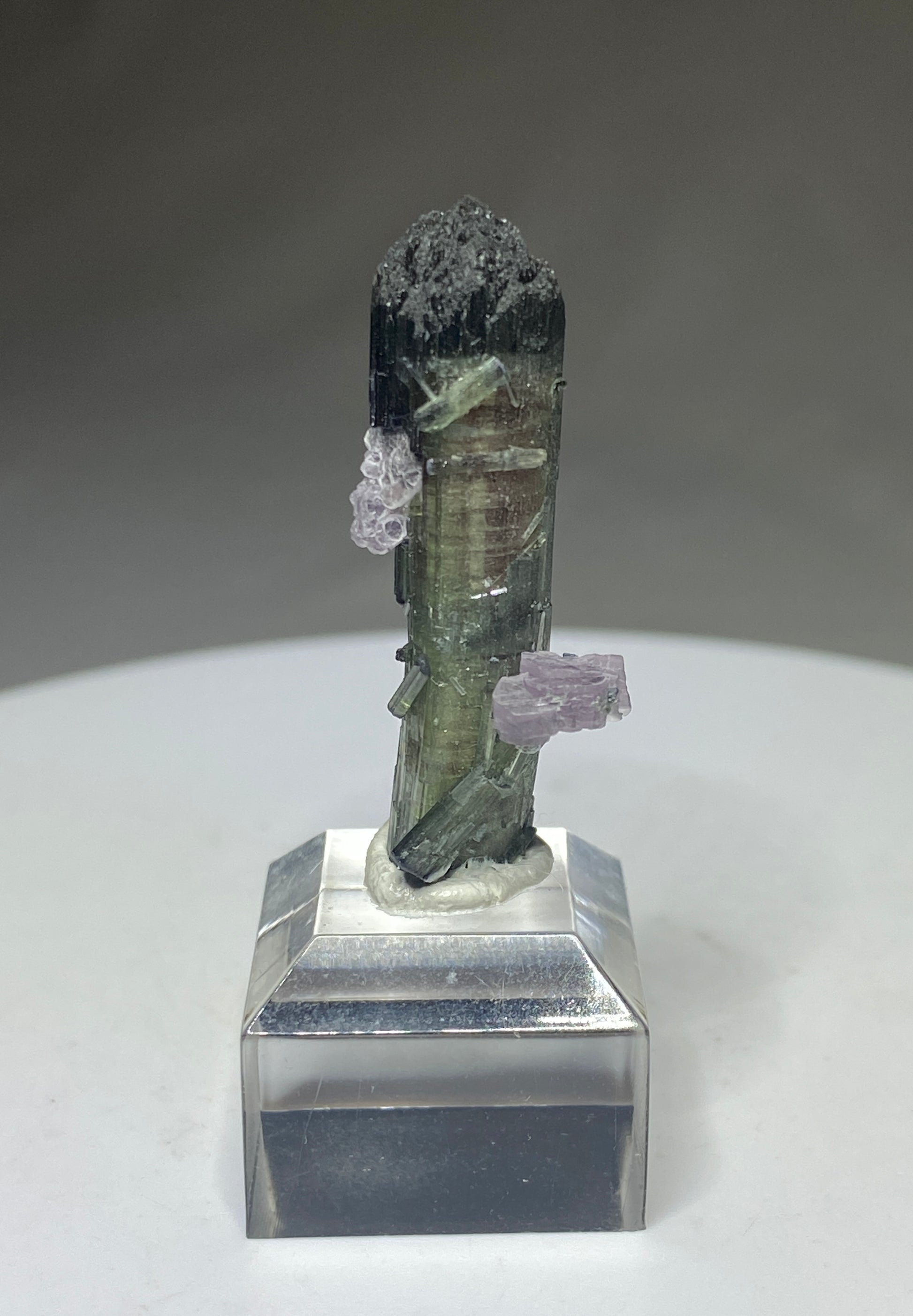 Tourmaline with Lepidolite, San Diego (KCSD) Mine, California, USA