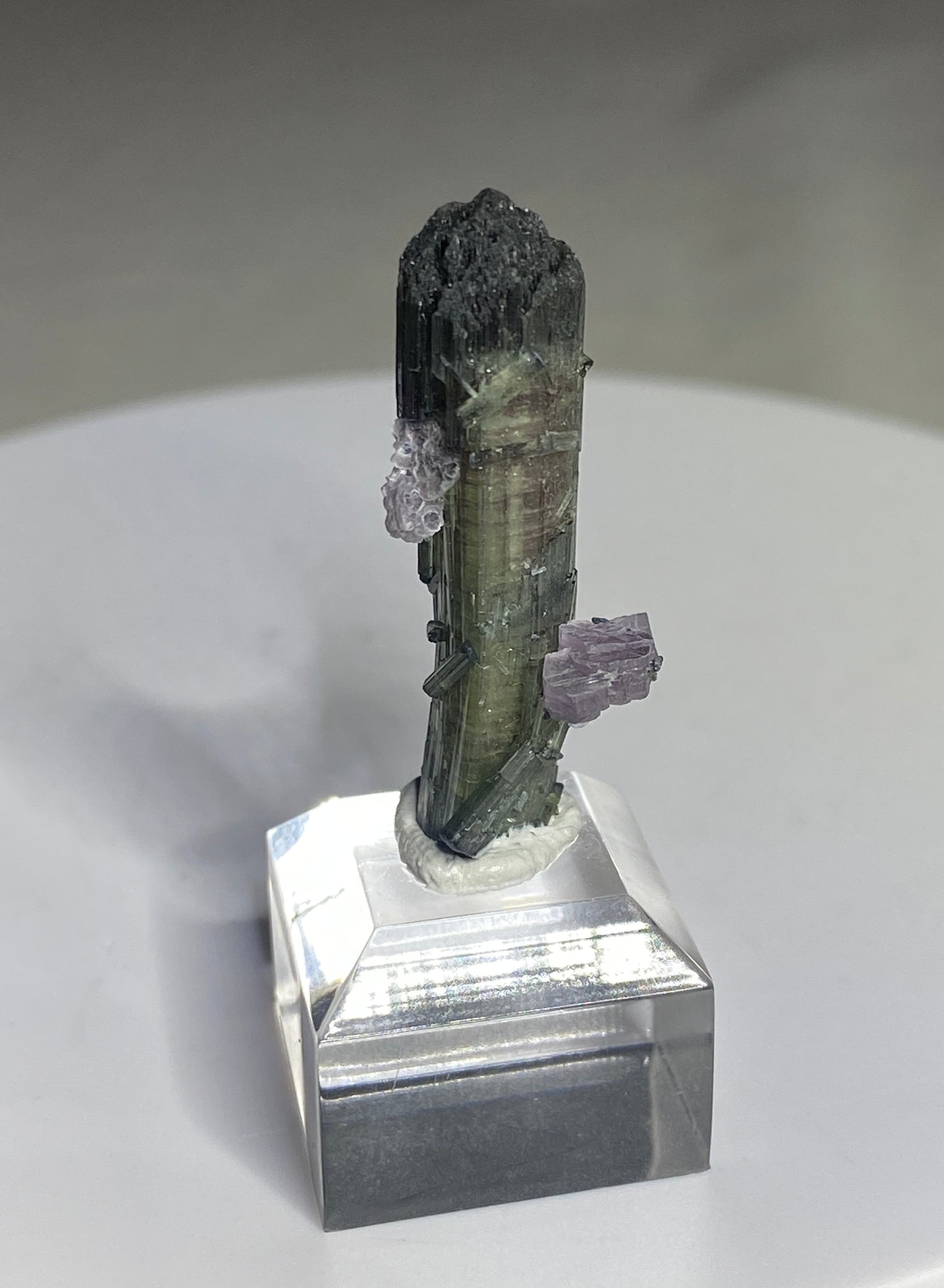 Tourmaline with Lepidolite, San Diego (KCSD) Mine, California, USA