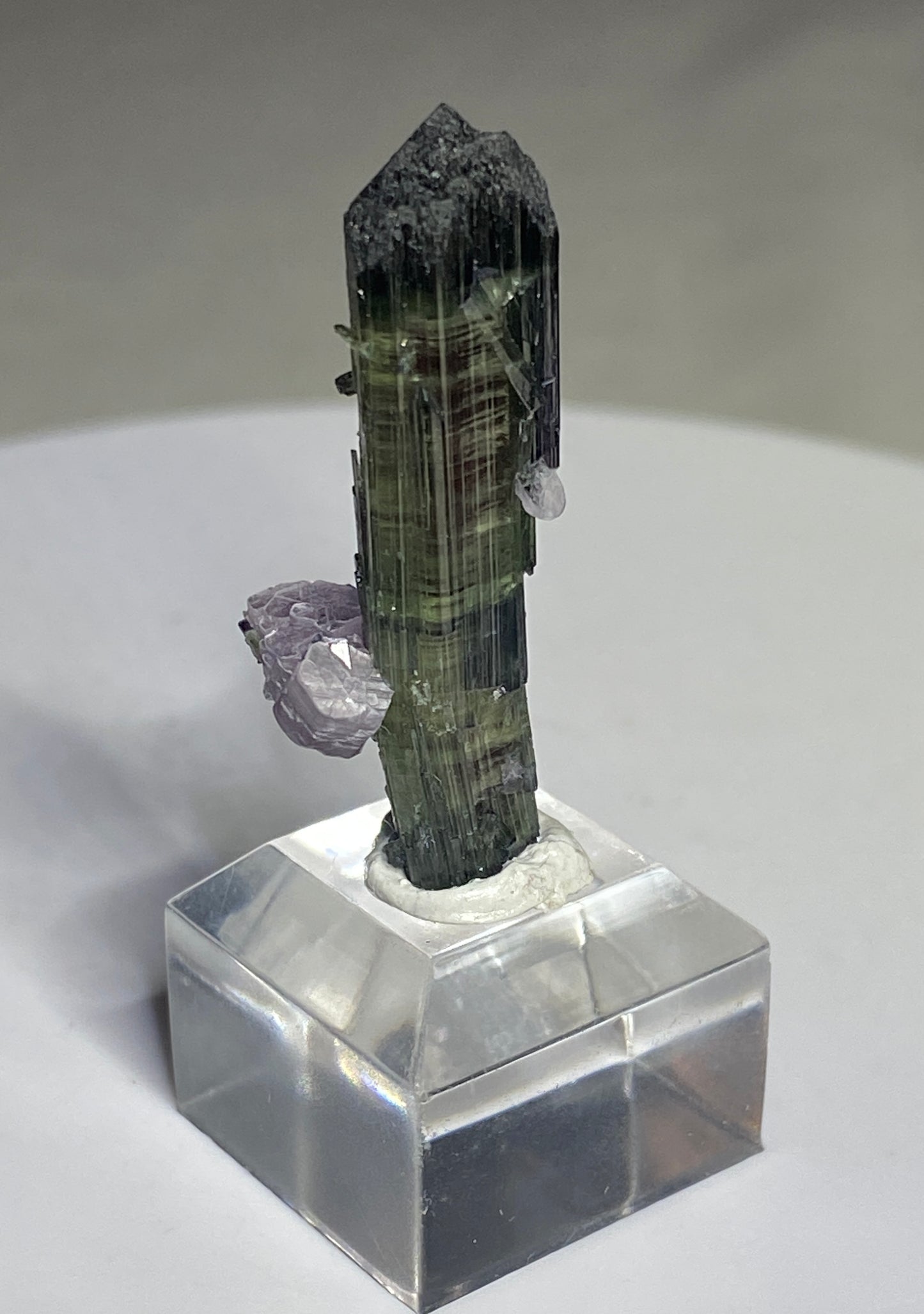Tourmaline with Lepidolite, San Diego (KCSD) Mine, California, USA