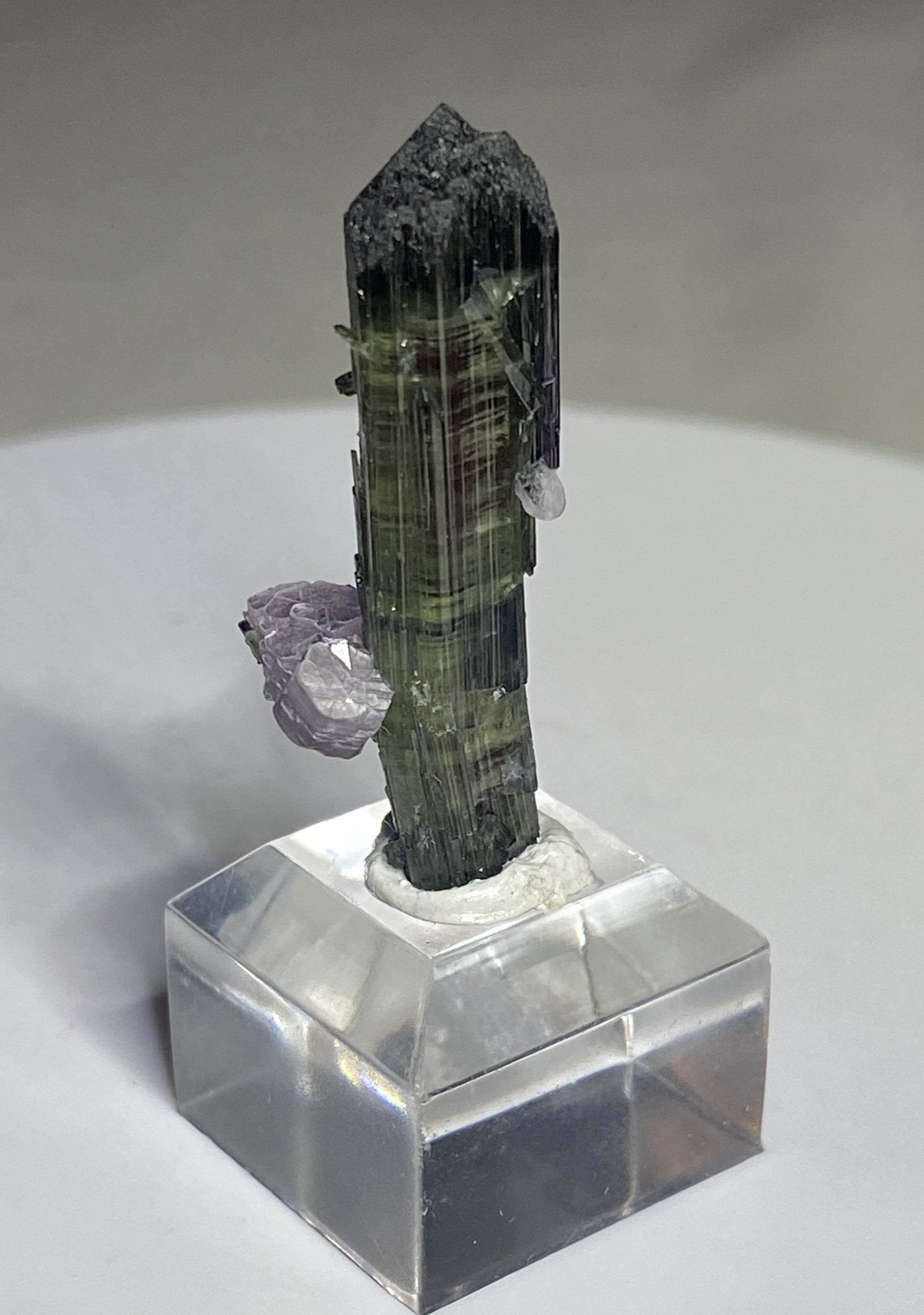 Tourmaline with Lepidolite, San Diego (KCSD) Mine, California, USA