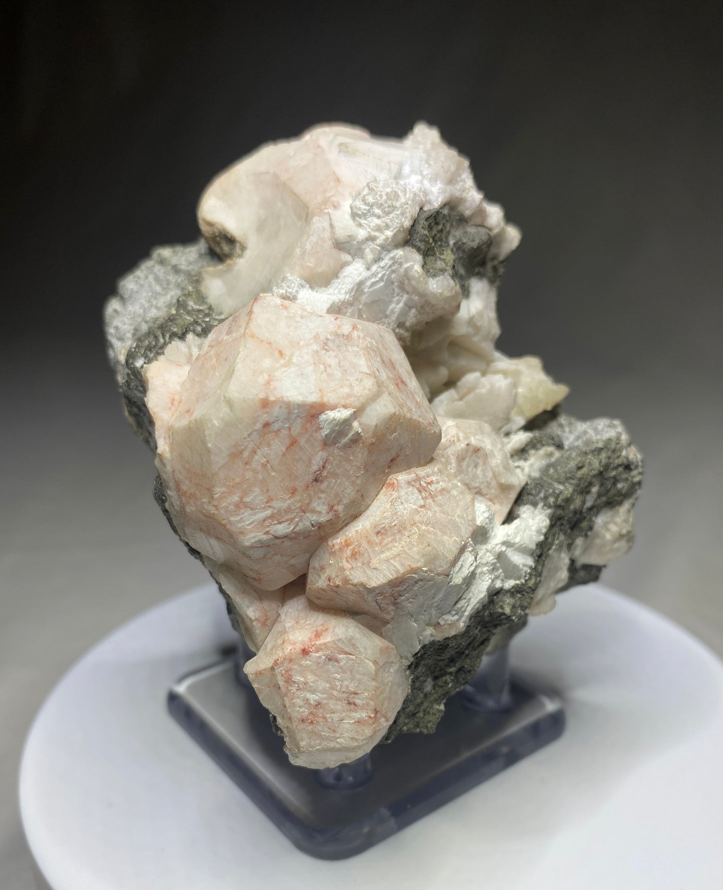 Analcime, Italian Alps, Italy (186 year old historic specimen, Pre-1840)