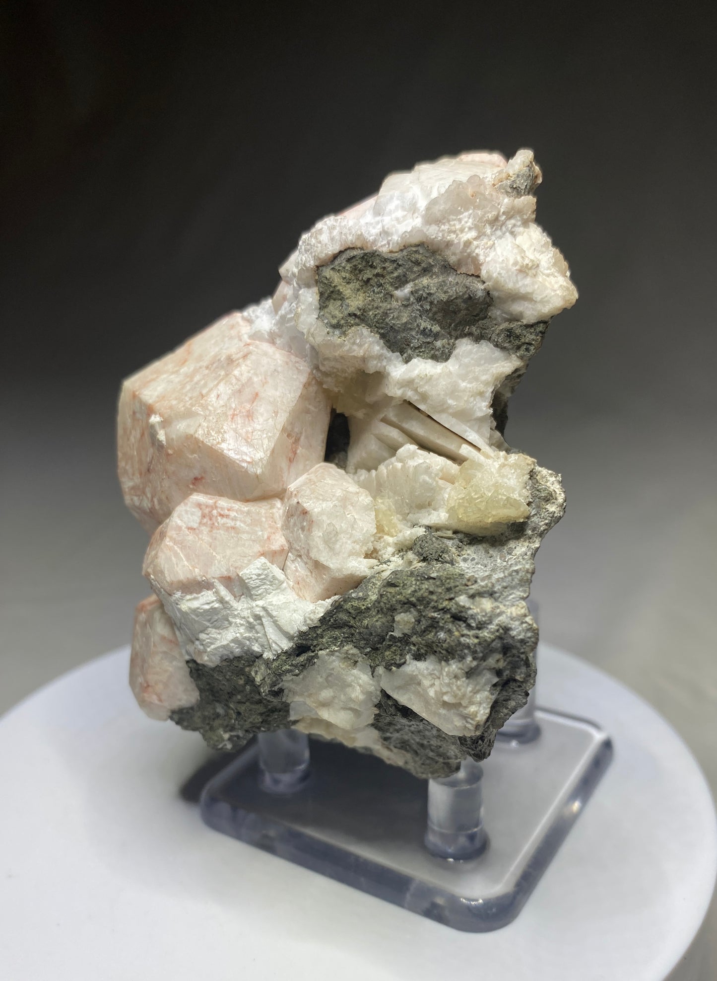 Analcime, Italian Alps, Italy (186 year old historic specimen, Pre-1840)