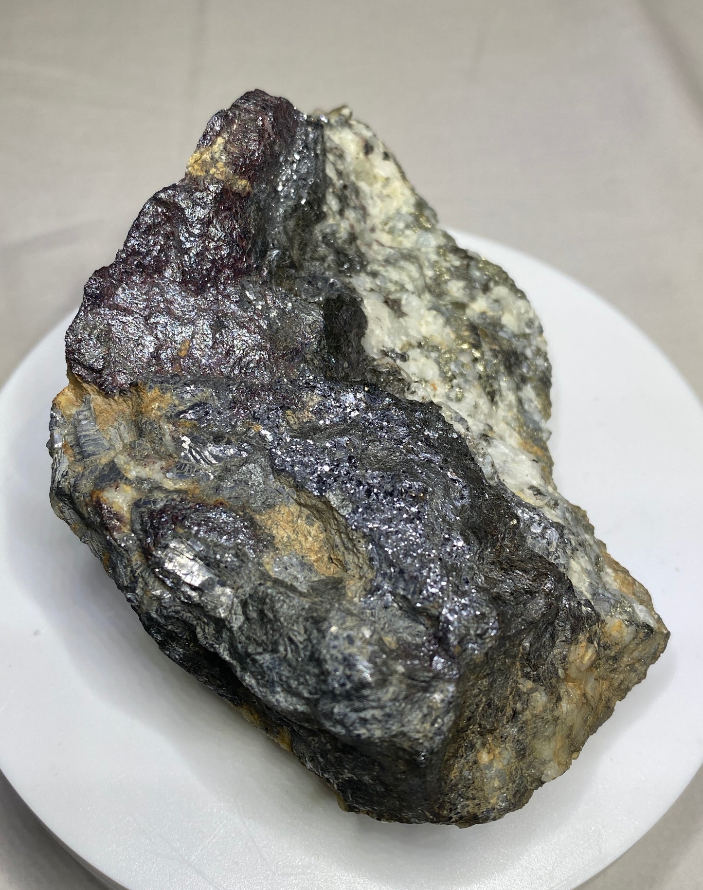 Pyrargyrite & Galena, Beaverdell, British Columbia, Canada