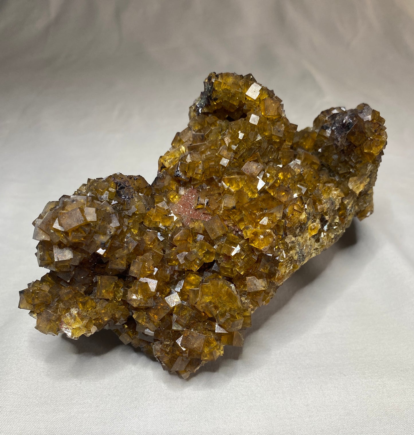 Fluorite, Roland Mine (Gluckauf Mine), Stulln, Bavaria, Germany