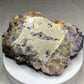 Fluorite ("Blue John"), Treak Cliff Caverns, Castleton, England