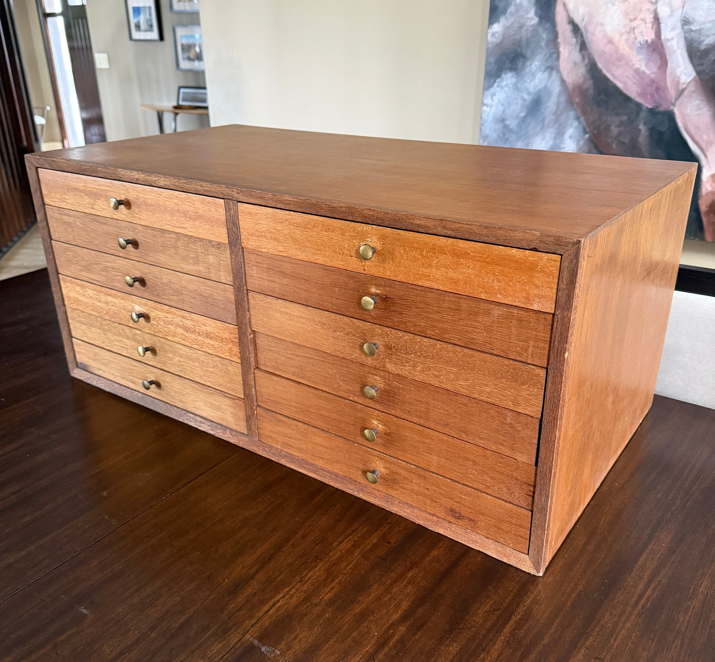 Custom Mineral Thumbnail Cabinet