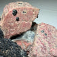 Rhodonite (variety Fowlerite) & Franklinite -  Franklin, New Jersey
