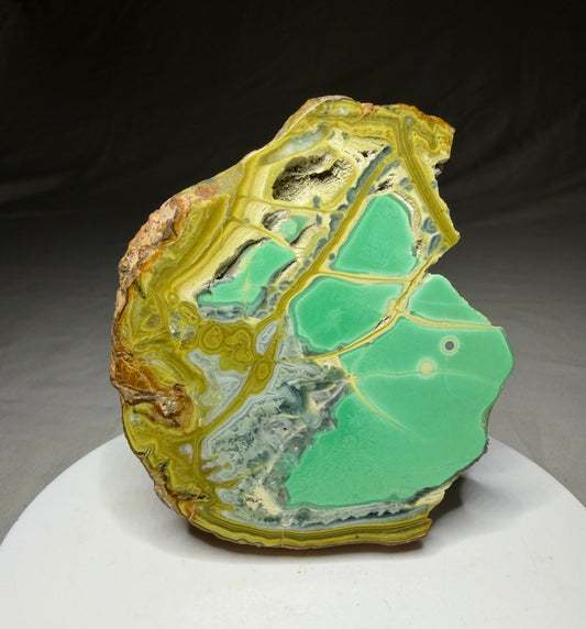 Variscite, Wardite, Crandallite & Gordonite, Little Green Monster Mine, Clay Canyon, Utah