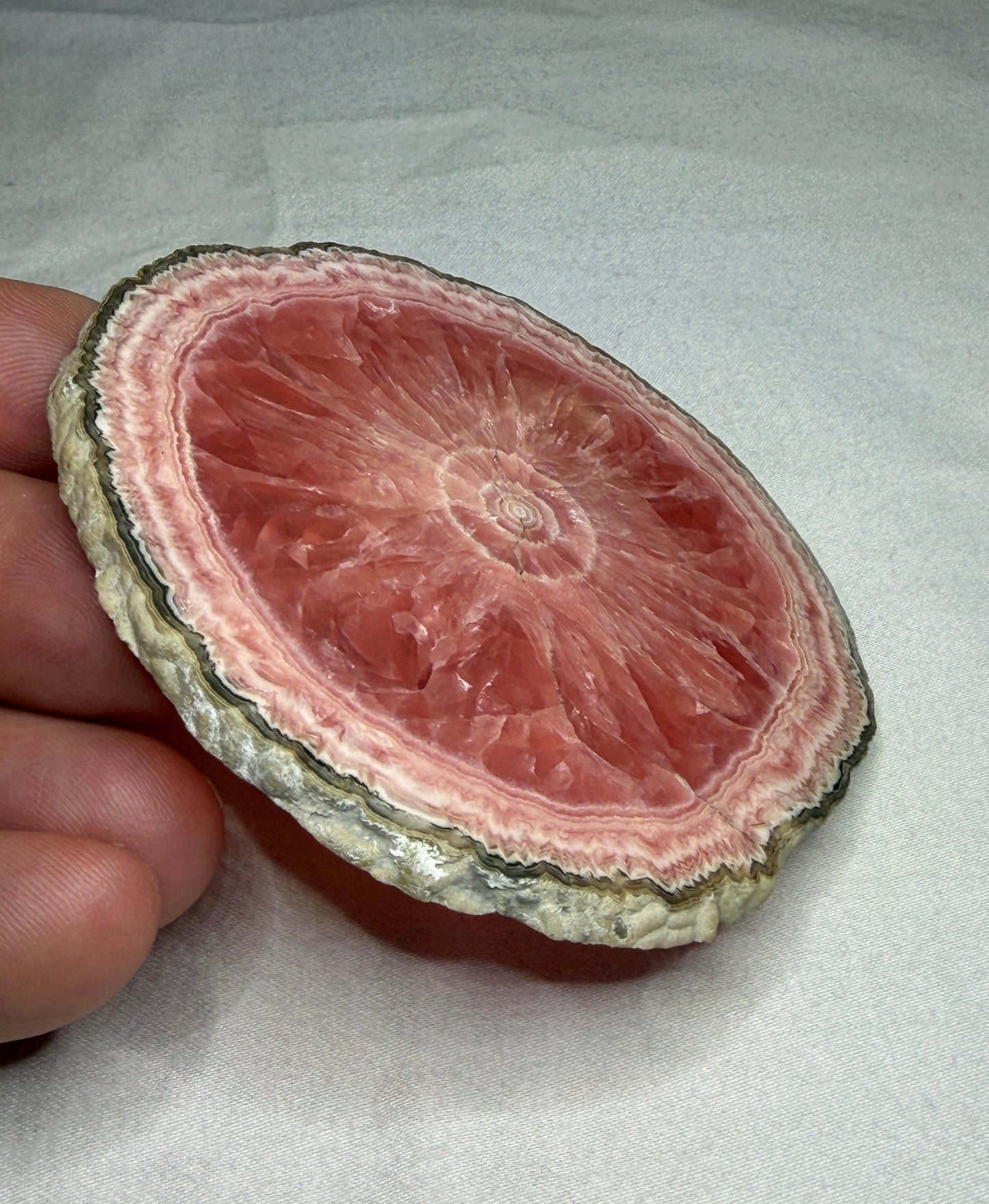 Rhodochrosite, Capillitas district, Catamarca Province, Argentina