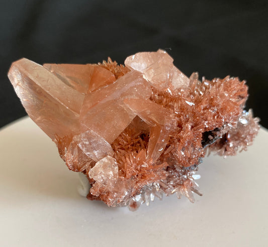 Calcite (twinned), Leiping Mine, Hunan, China