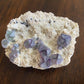 Fluorite on Muscovite Mica, Erongo Mountains, Erongo, Namibia