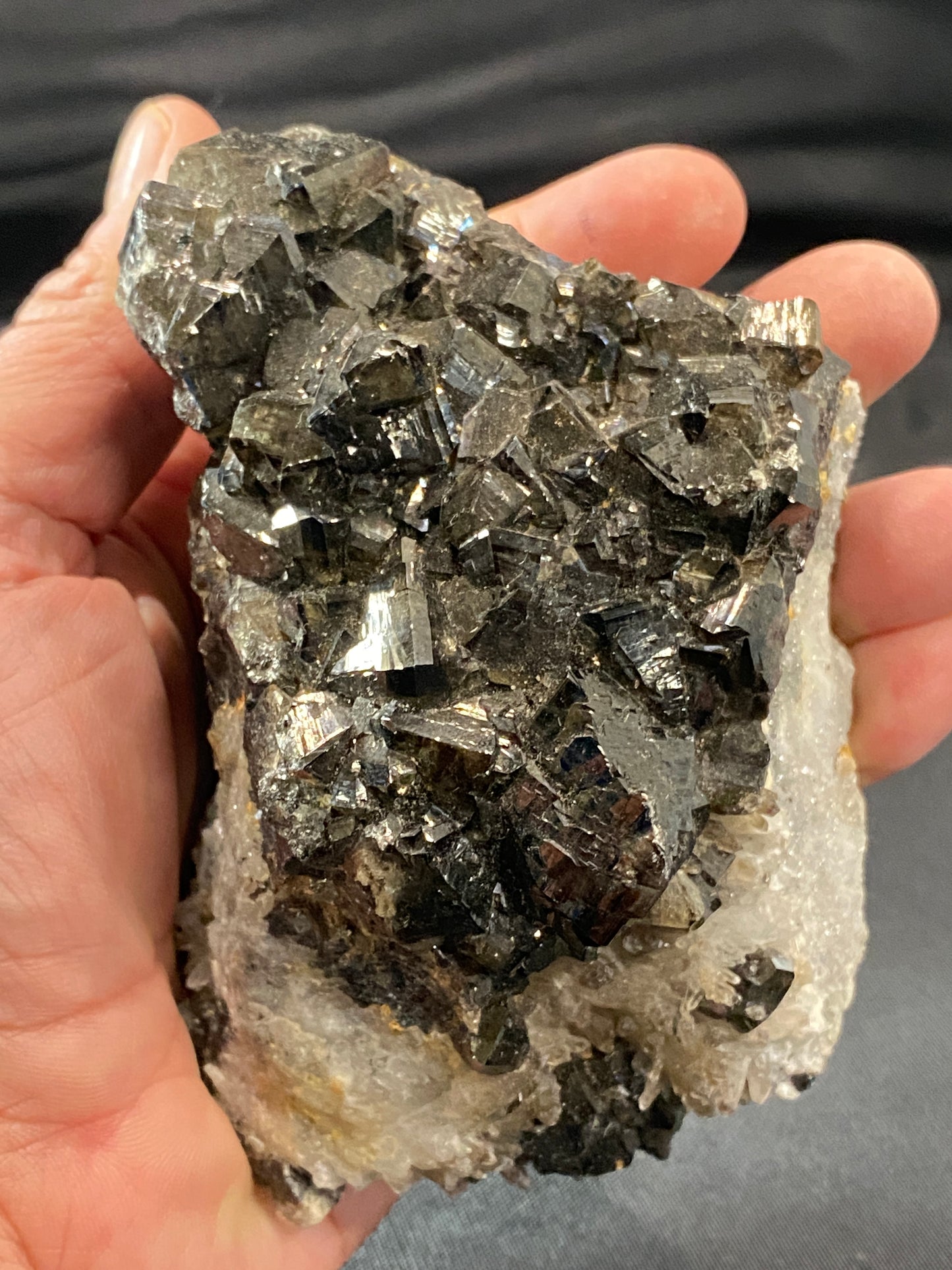 Cassiterite, Viloco Mine, Araca District, Loyza Province, Bolivia