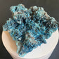 Shattuckite after Barite - Shangulowe Mine, Kambove, Haut-Katanga, Democratic Republic of the Congo