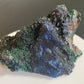 Azurite in Digenite, Tsumeb, Namibia