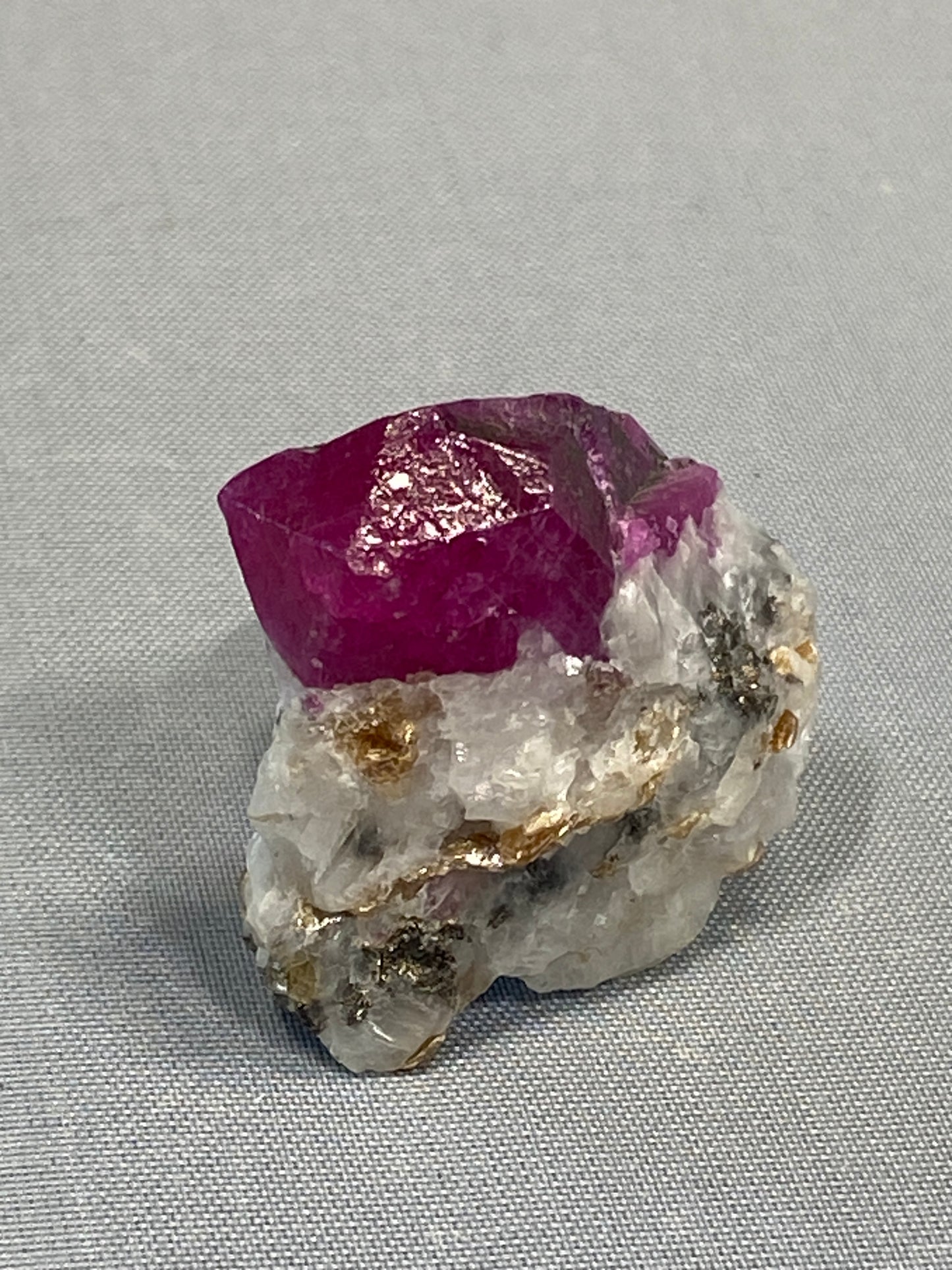 Ruby in Marble, Dattaw Mine, Mogok, Myanmar