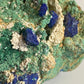 Azurite on Malachite - Blue Jay Claim, La Sal, San Juan County, Utah