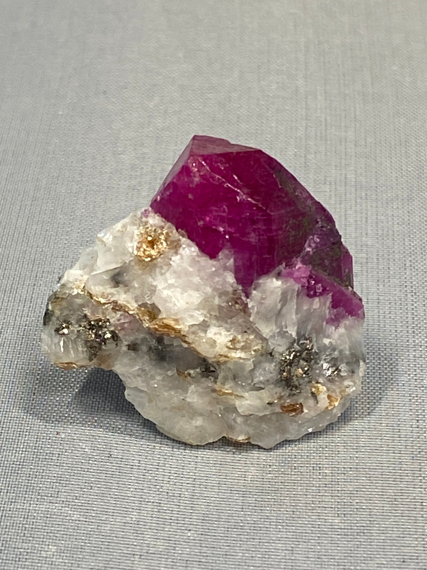 Ruby in Marble, Dattaw Mine, Mogok, Myanmar