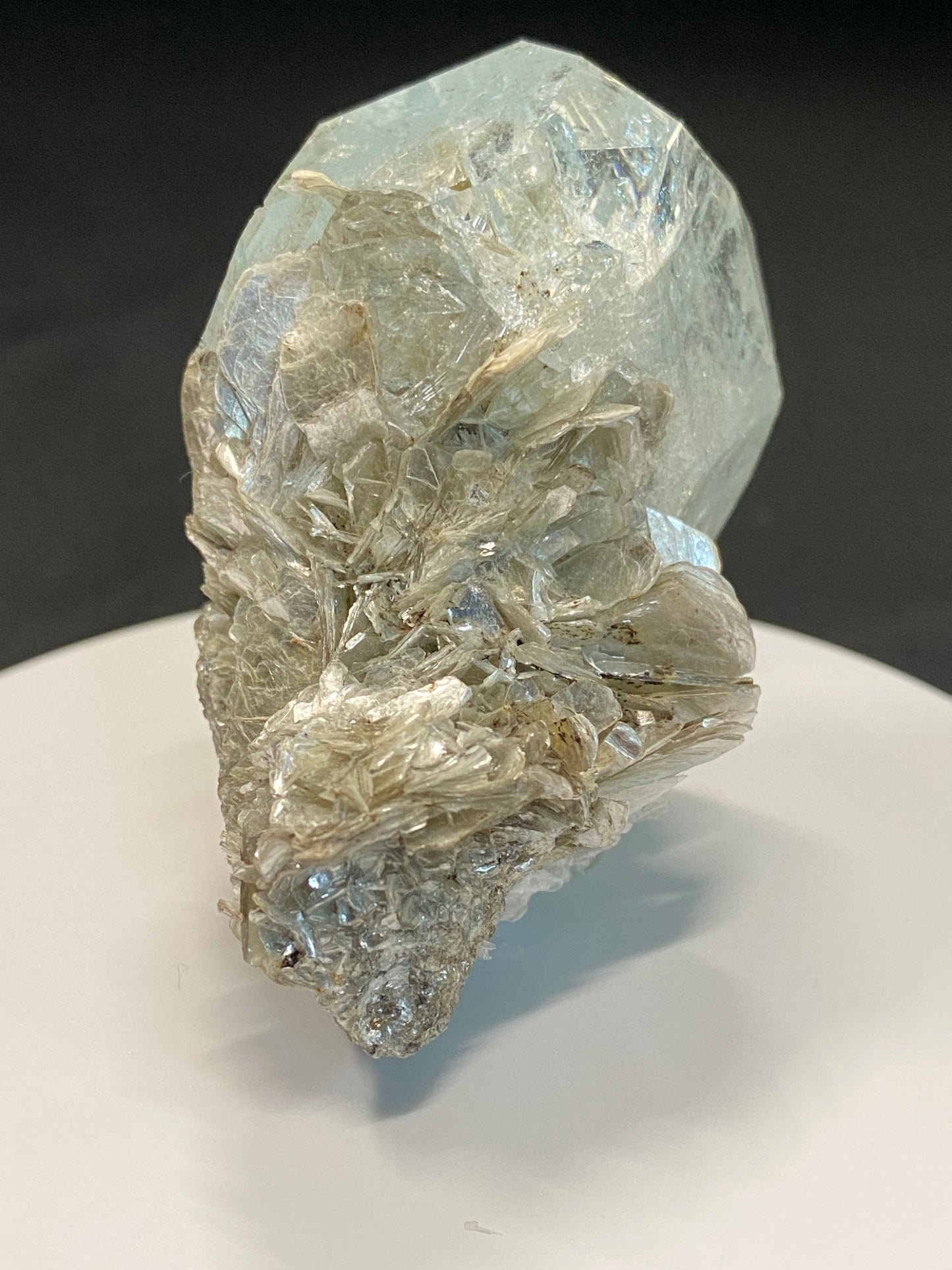 Aquamarine with Muscovite, Ping Wu, Sichuan Province, China