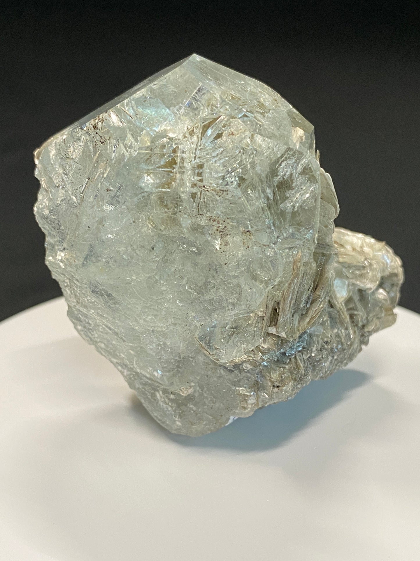 Aquamarine with Muscovite, Ping Wu, Sichuan Province, China