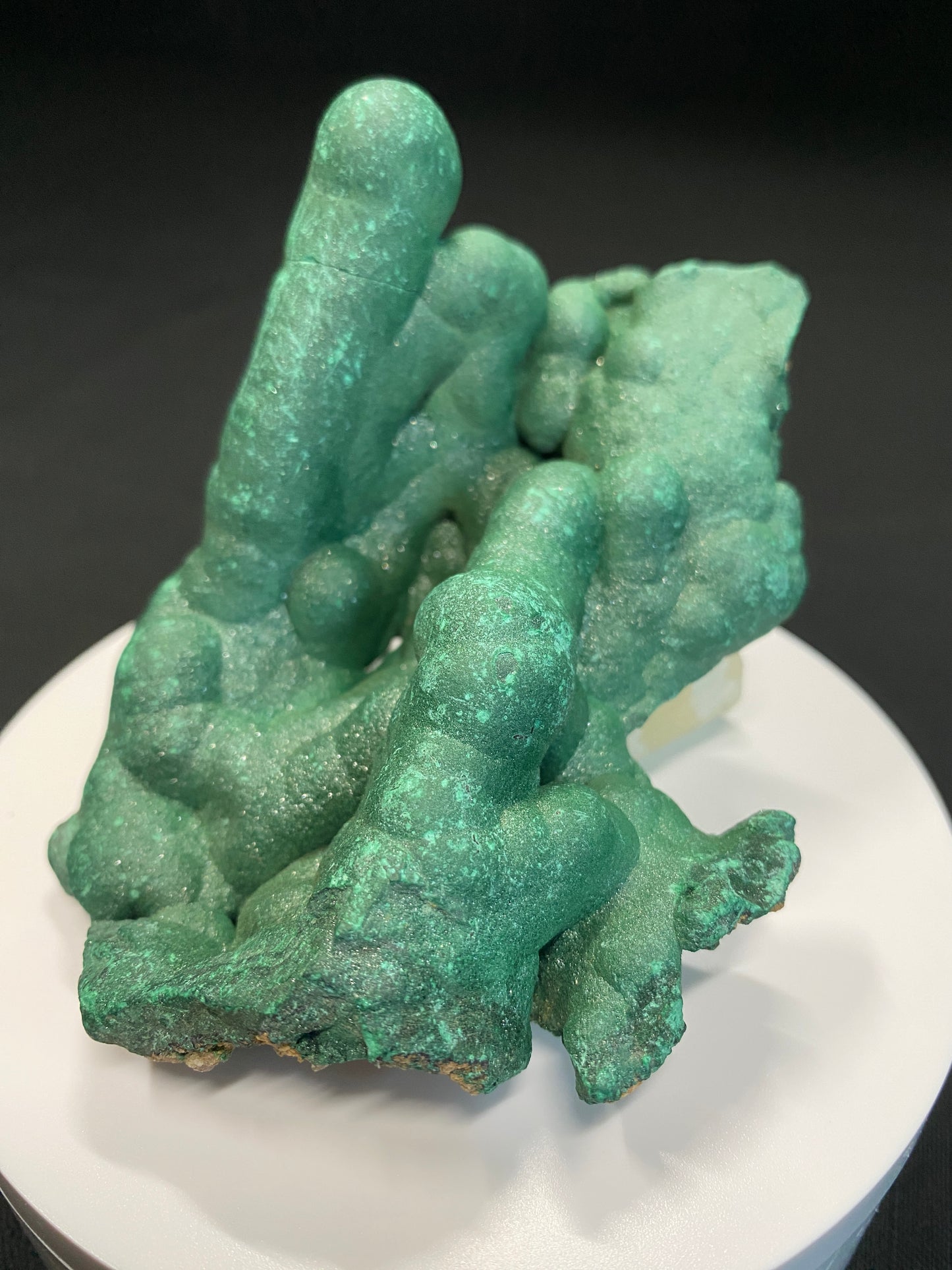 Malachite Stalactite, Katanga, Democratic Republic of Congo