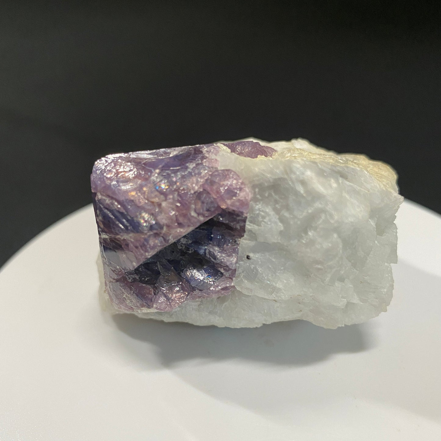 Spinel in Marble, Nagar, Hunza Valley, Pakistan