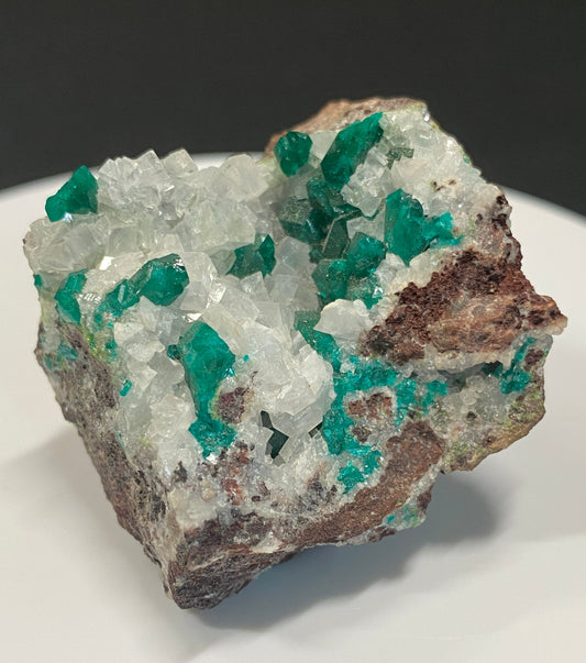 Dioptase, Tsumeb, Namibia (Ex Prosper J. Williams)