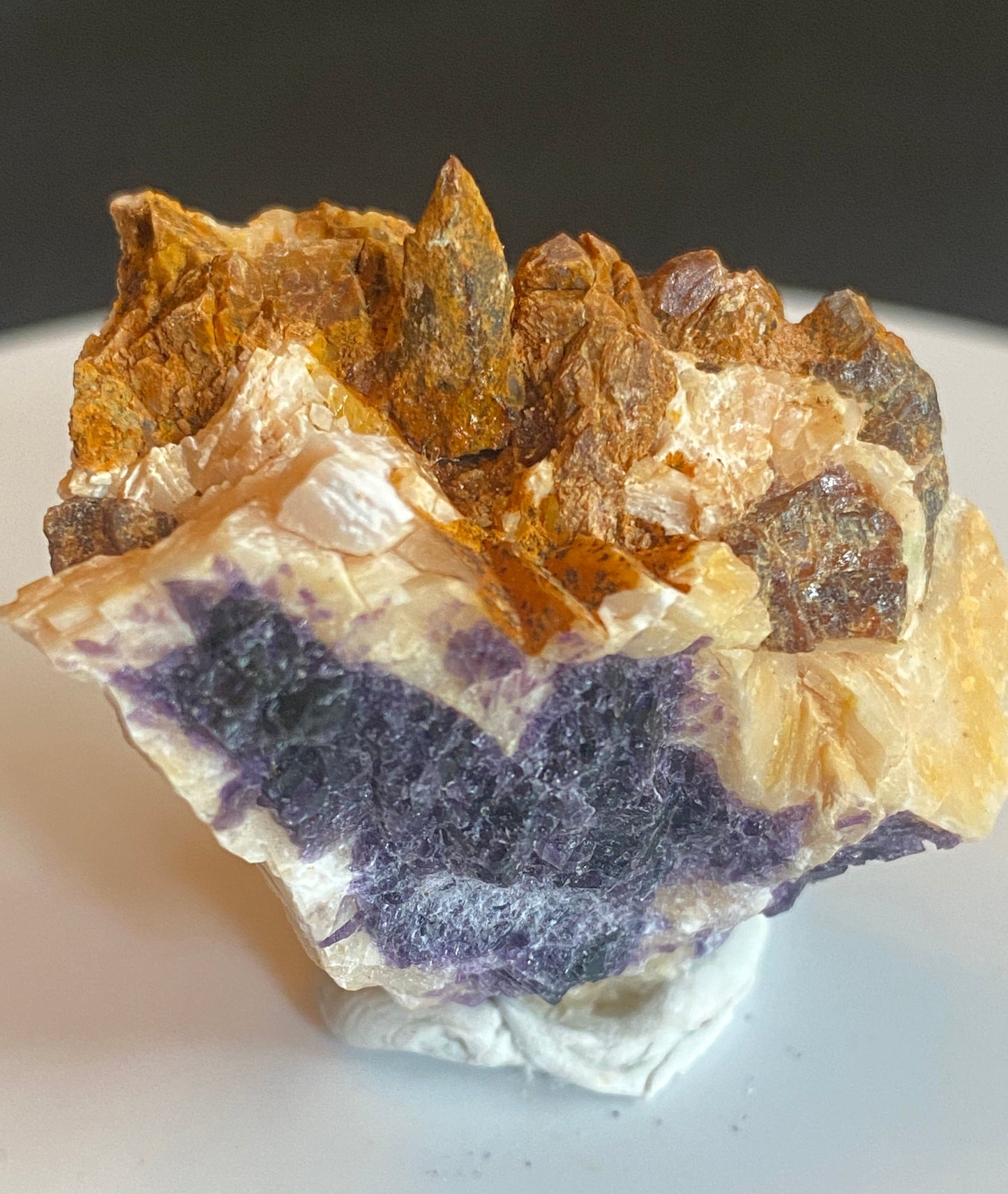 Parisite & Fluorite, Snowbird Mine, Mineral County Montana