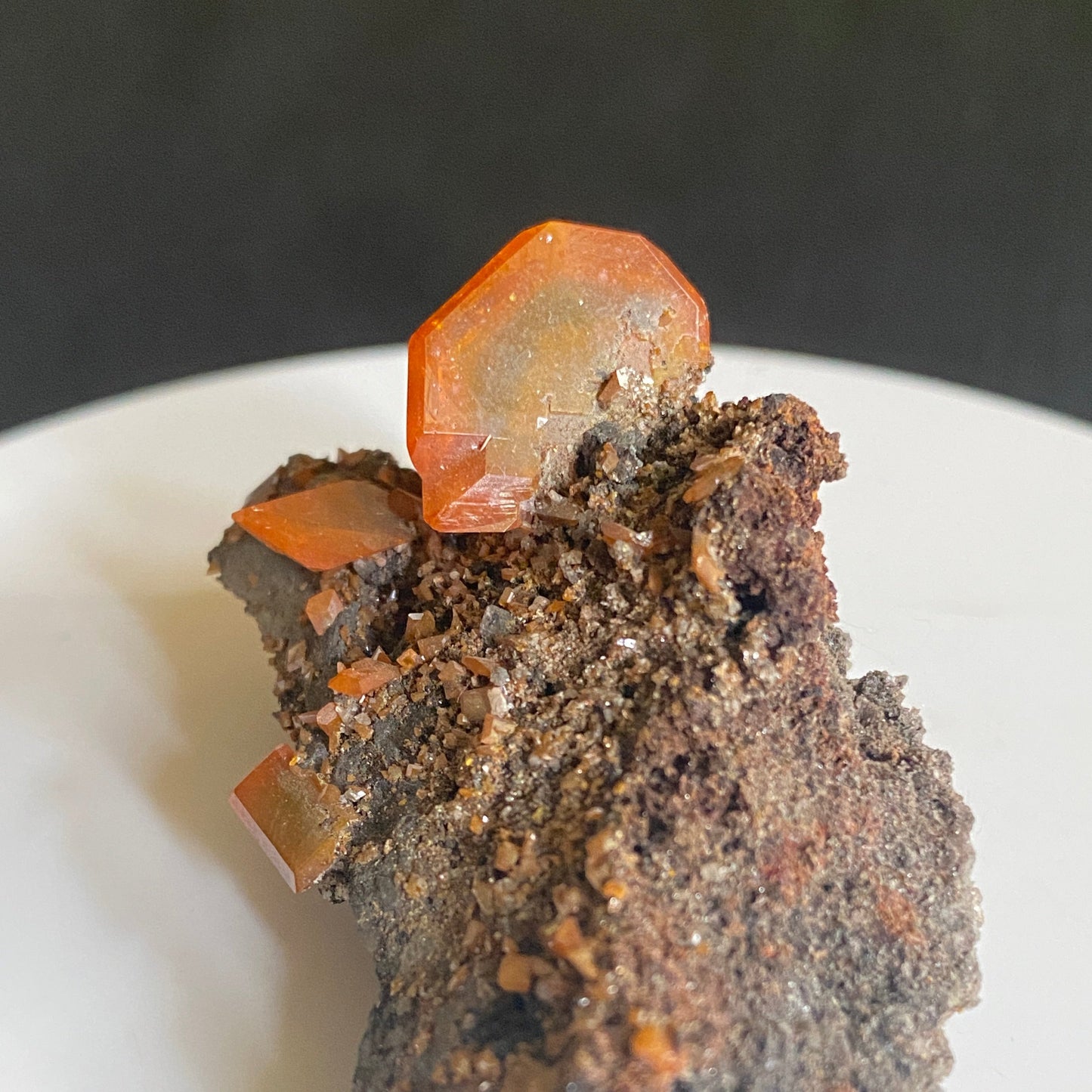 Wulfenite, Red Cloud Mine, Arizona