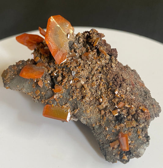 Wulfenite, Red Cloud Mine, Arizona