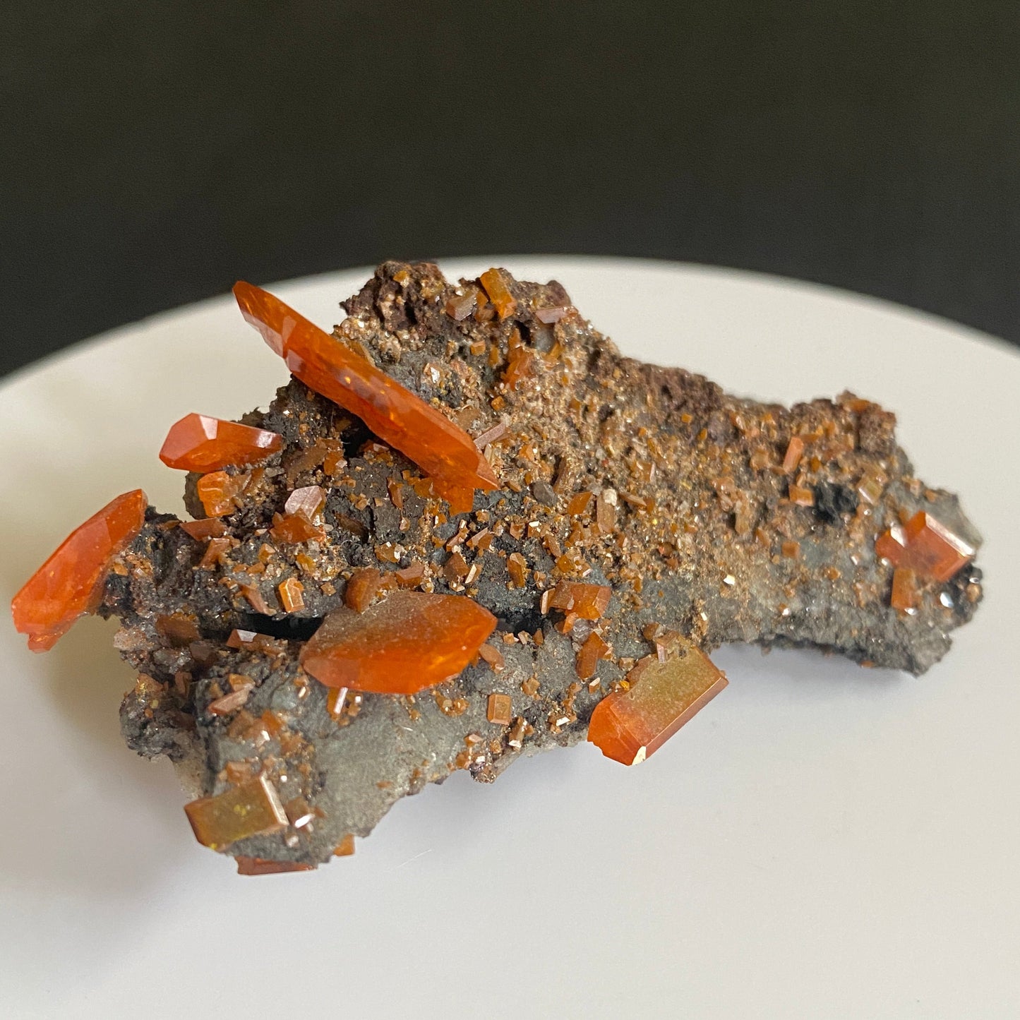 Wulfenite, Red Cloud Mine, Arizona