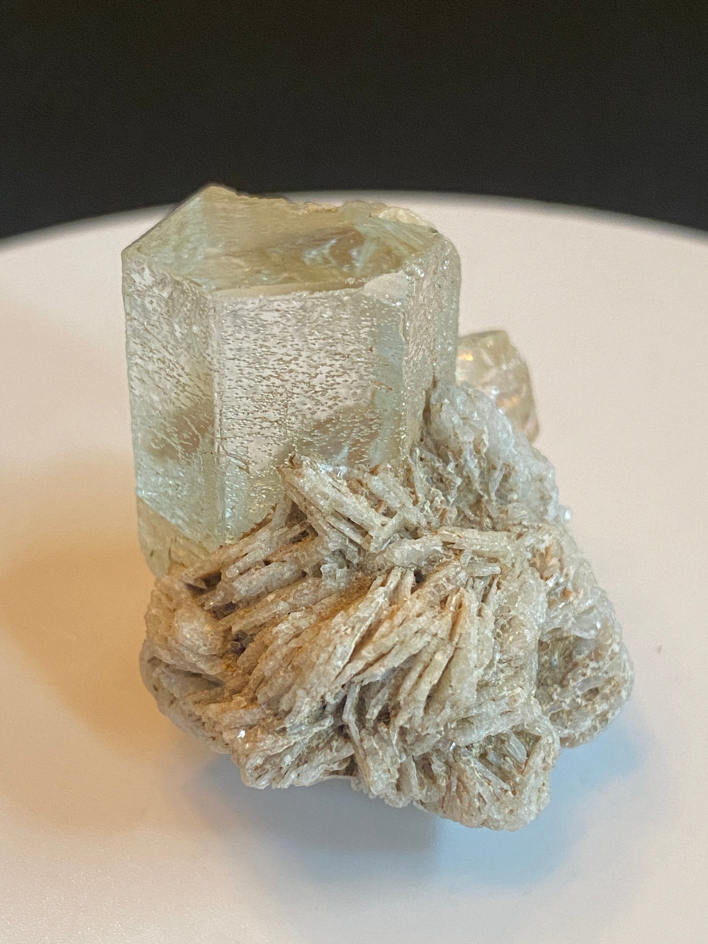 Aquamarine on Feldspar, Skardu, Pakistan