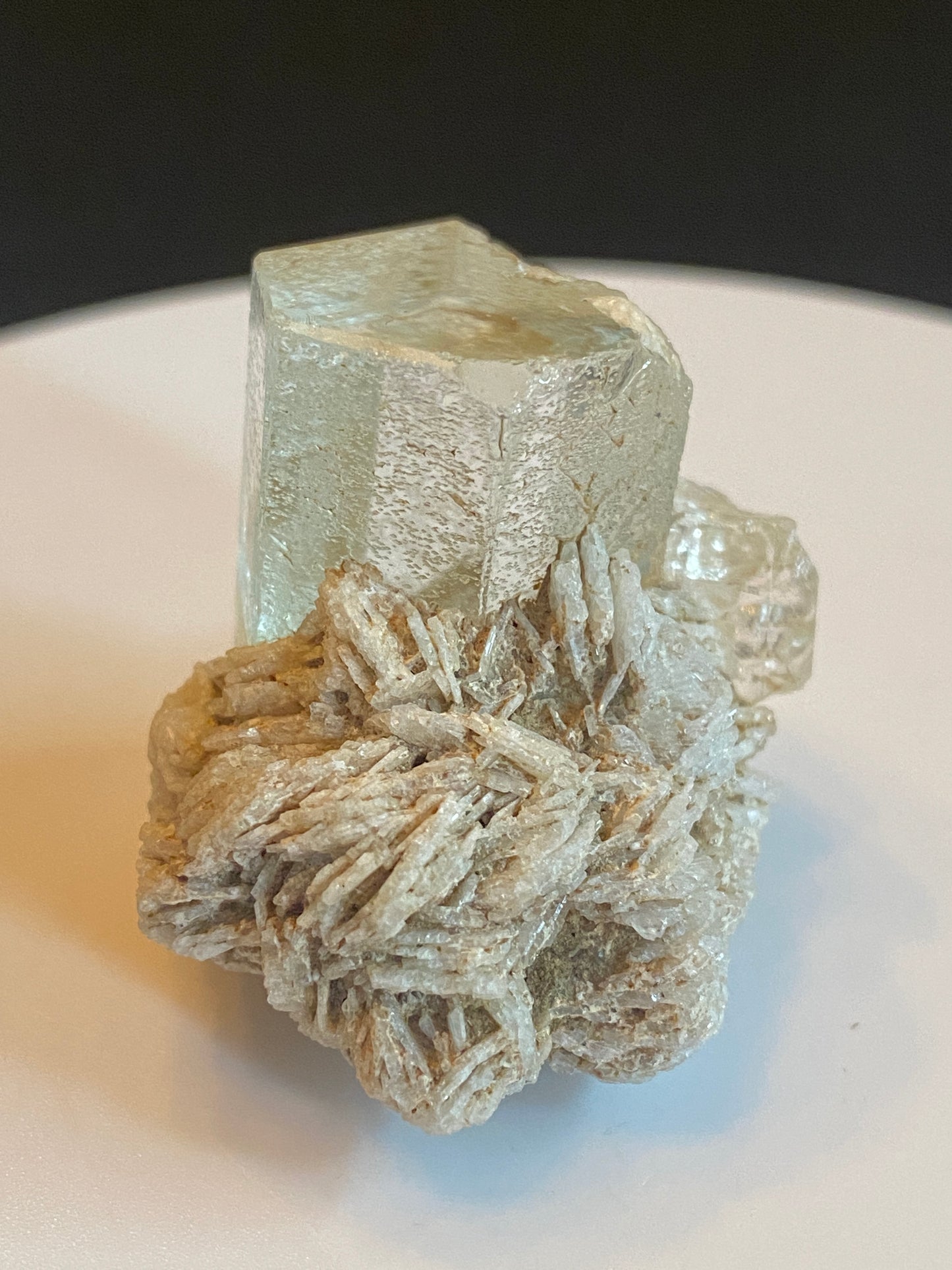 Aquamarine on Feldspar, Skardu, Pakistan