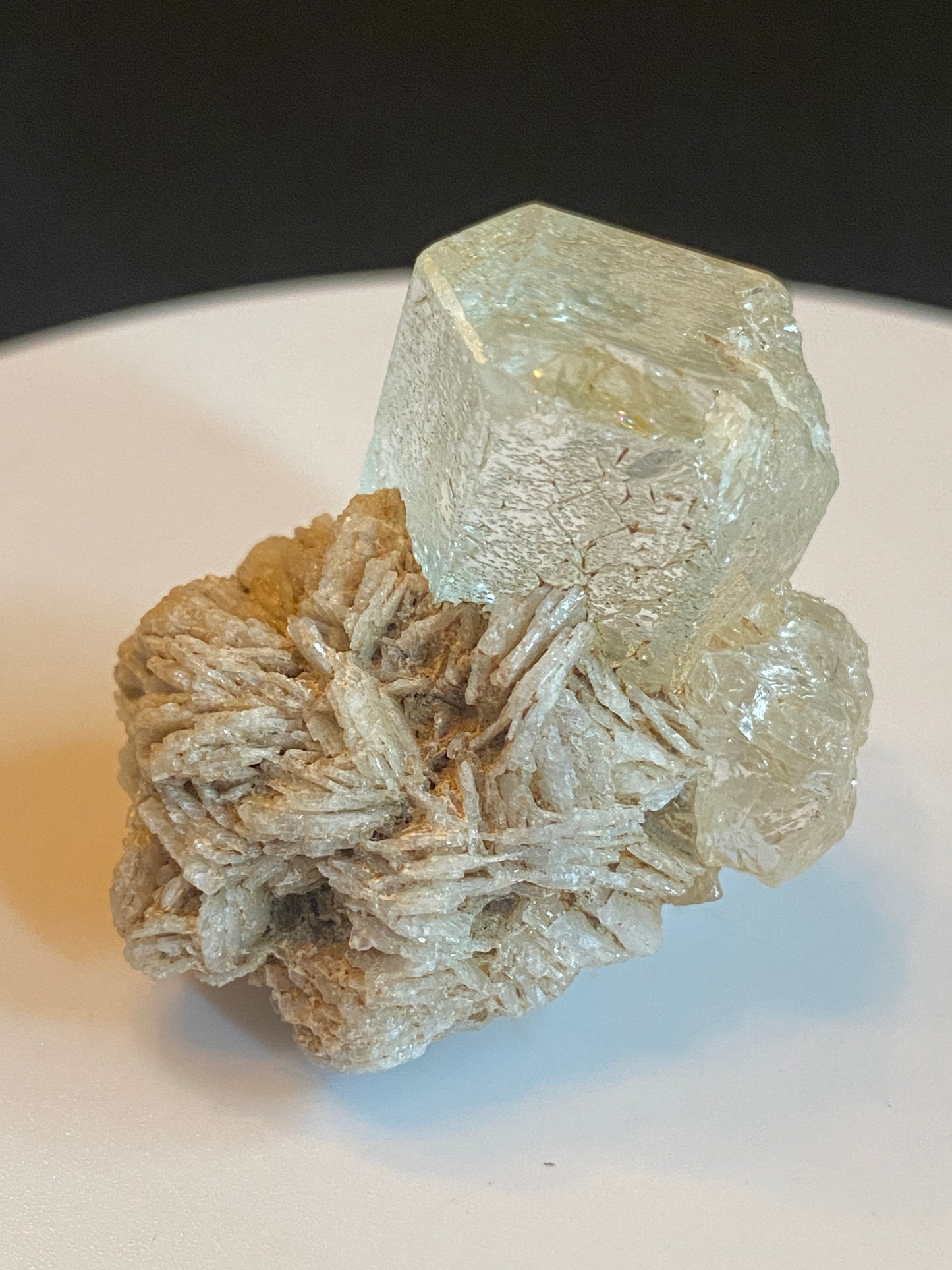 Aquamarine on Feldspar, Skardu, Pakistan