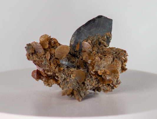 Bournonite with Siderite, Machacamarca Mine, Potosi Department, Bolivia