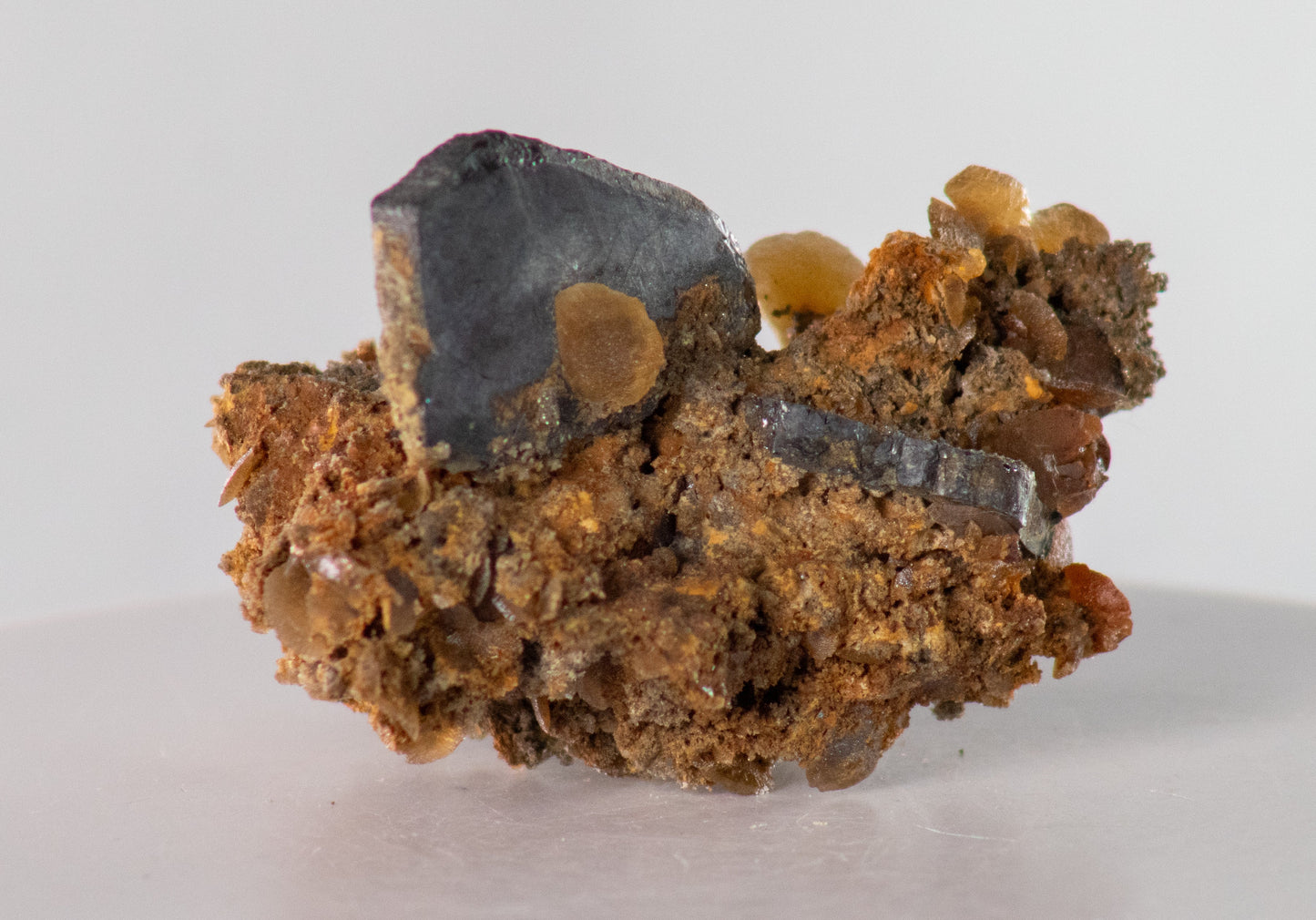 Bournonite with Siderite, Machacamarca Mine, Potosi Department, Bolivia