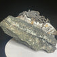 Löllingite over native silver mineral specimen from Castle Mine, Gowganda District, Ontario, Canada