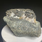Löllingite over native silver mineral specimen from Castle Mine, Gowganda District, Ontario, Canada