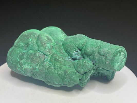 Green botryoidal malachite from Mindigi Mine, Kambove, Katanga, Democratic Republic of the Congo