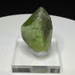 Bright green peridot olivine crystal with ludwigite inclusions from Sapat Gali, Pakistan