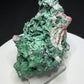 Green plancheite with libethenite and quartz from Kakanda, Democratic Republic of the Congo
